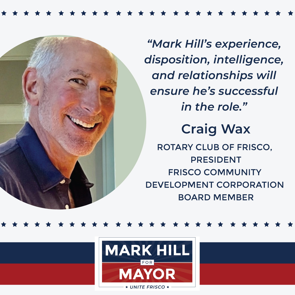 Mark-Hill-Endorsement-Craig-Wax Mark-Hill-Endorsement-Craig-Wax